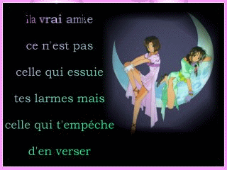 merci mes amis